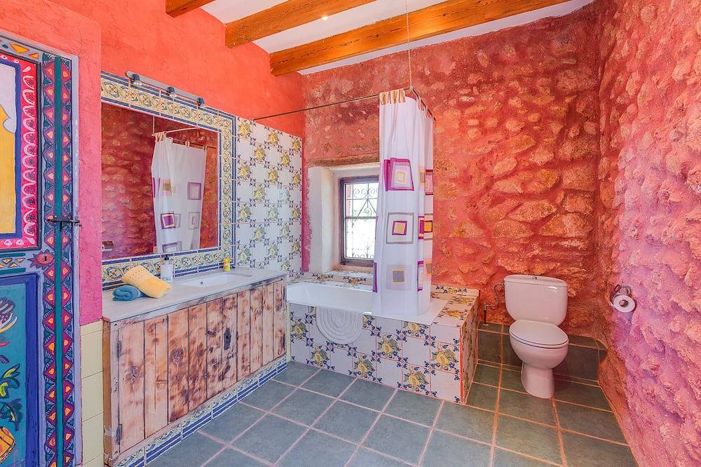 Fantastische private Finca. 6 Schlafzimmer. voll Aricon und Wlan. 15 Minuten von Palma entfernt in Bunyola, Mallorca Westen