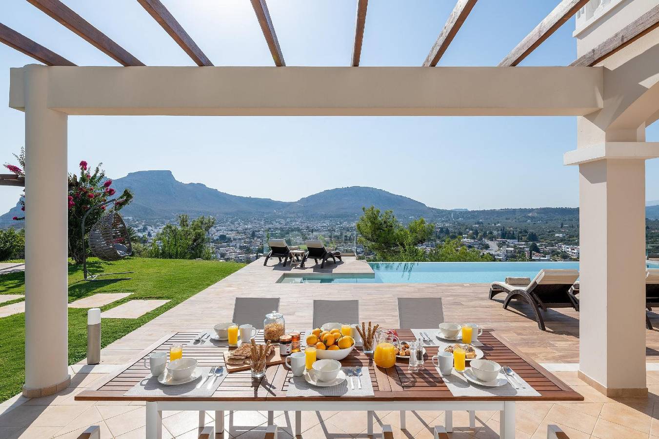 Villa Kamos in Archangelos in Archangelos, Rhodos