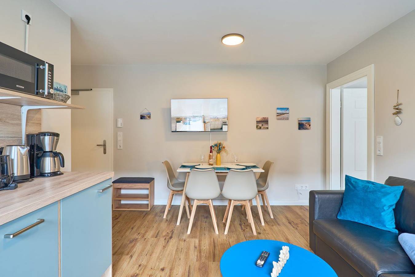 Ganze Wohnung, Modernes Appartement am Sandstrand von Grömitz mit Balkon und Komfortausstattung in Grömitz, Ostholstein