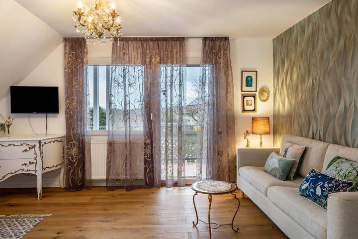 Ferienwohnung für 2 Personen, mit Garten