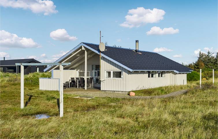 Vakantiehuis voor 5 personen, with sauna and terras as well as whirlpool, met huisdier in Hvide Sande