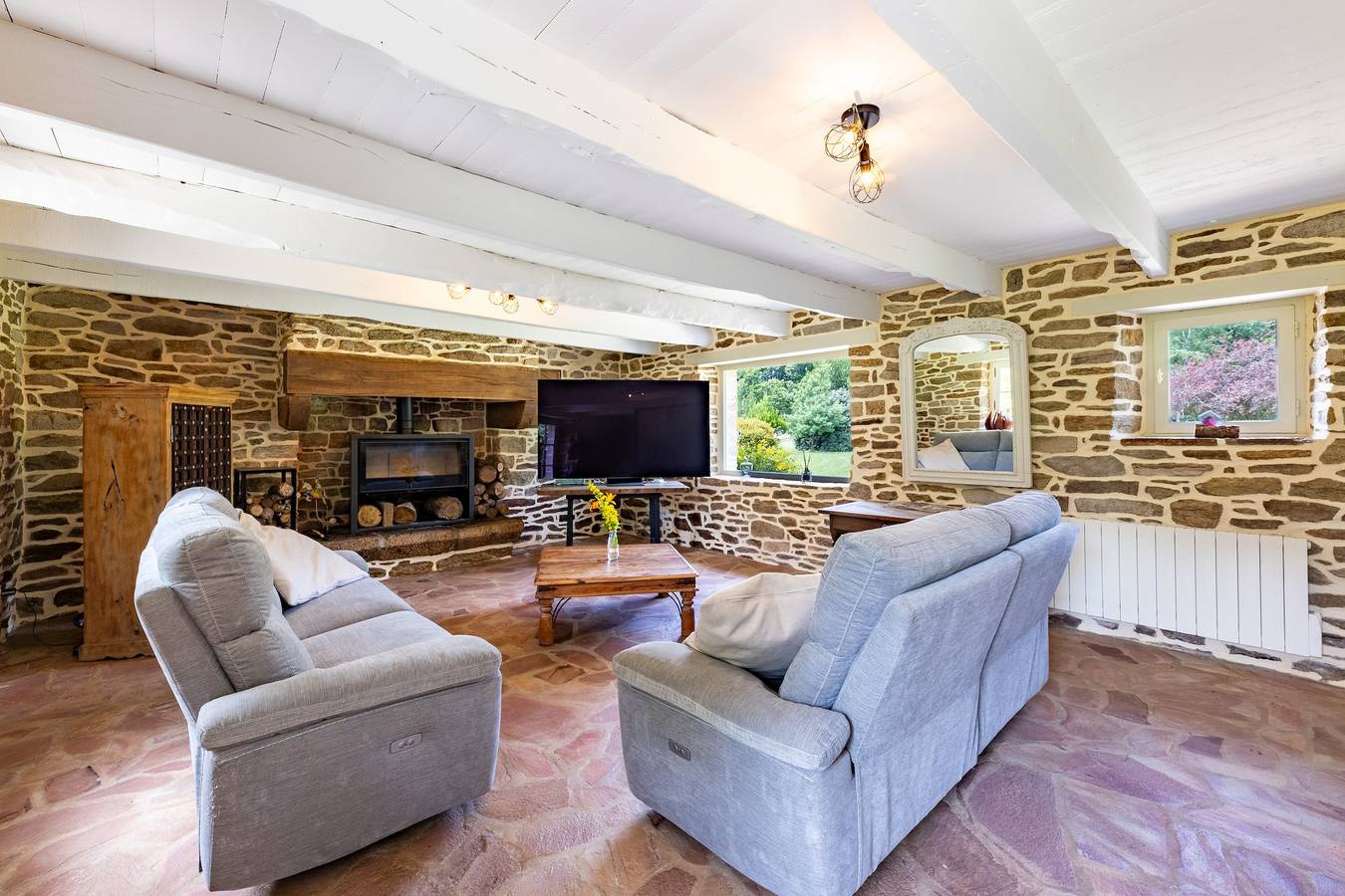 La Chaumière Bzh - Pour 5 avec grand jardin in Riec-sur-Belon, Region de Quimper