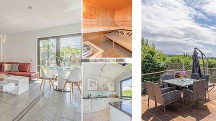 Ferienhaus für 10 Personen, mit Seeblick und Sauna sowie Garten, mit Haustier in Ückeritz