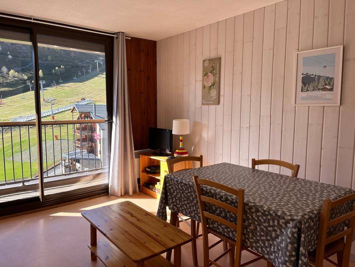 Location de vacances pour 6 personnes, avec Balcon à Peyragudes