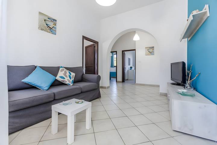 Location de vacances pour 5 personnes, avec balcon, animaux acceptés à Porto Pino - 3