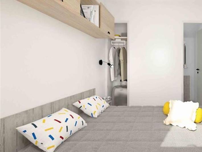 La Touesse Camping - Mobilheim 6 personen - Premium 36m² - 3 Schlafzimmer - 2 Badezimmer - Überdachte Terrasse in Saint-Lunaire, Saint-Malo und Umgebung