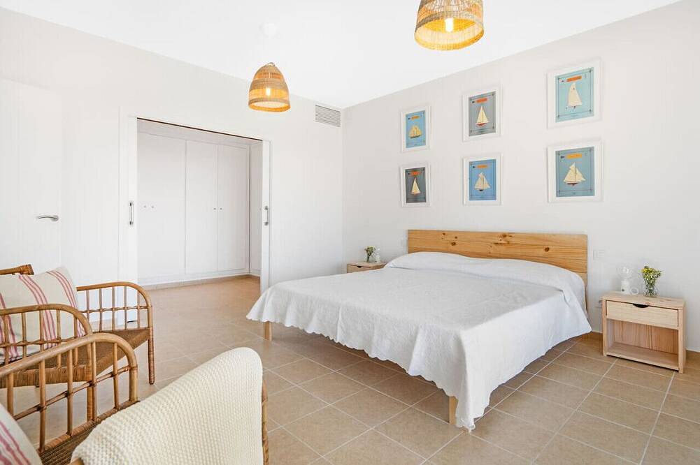 Villa Pepponi Menorca modern, private pool, Ac in Biniancolla, Sant Lluís