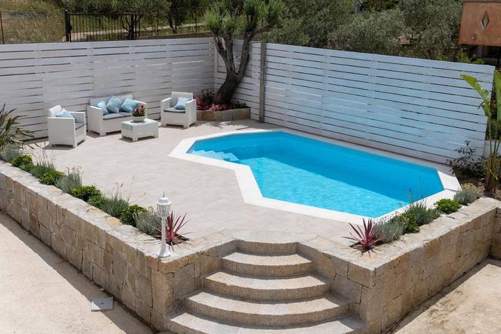 Maison d’hôte pour 2 personnes, avec piscine ainsi que balcon et vue à Budoni - 3