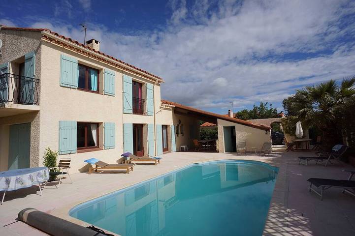 Maison de vacances pour 8 personnes, avec jardin à Laroque-des-Albères