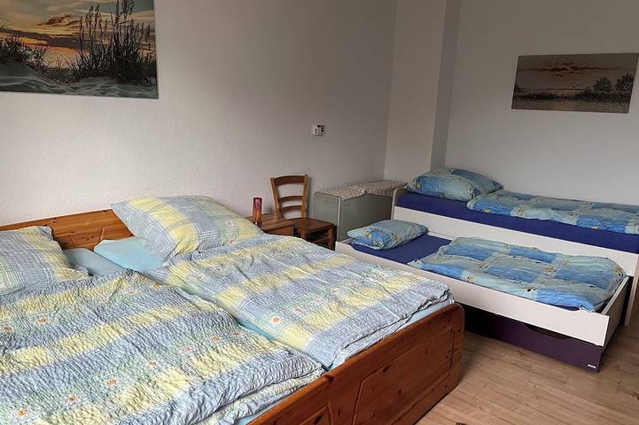 Ferienwohnung für 6 Personen, mit Balkon und Garten in Borken - 3