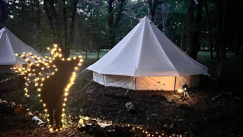 Tente pour 4 personnes, avec Jardin et Vue dans Yvelines - 4