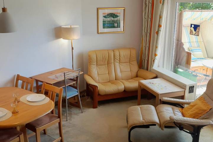 Ganze Wohnung, 2 Zimmer Ferienwohnung Strandpromenade Sankt Peter Ording in St. Peter-Bad, St. Peter-Ording
