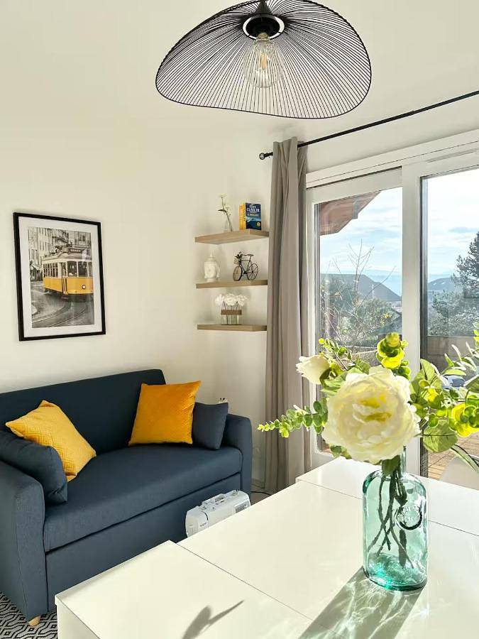 Gîte pour 4 personnes, avec terrasse et vue, animaux acceptés à Douvaine - 2