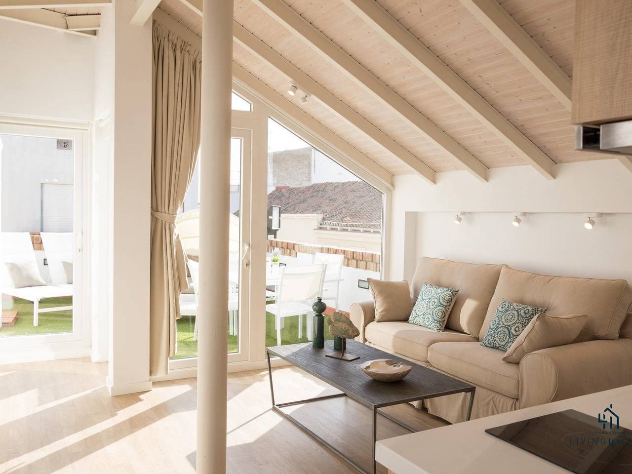 Entire holiday apartment, Atico Cervantes Living4malaga in Málaga Central District, Malaga