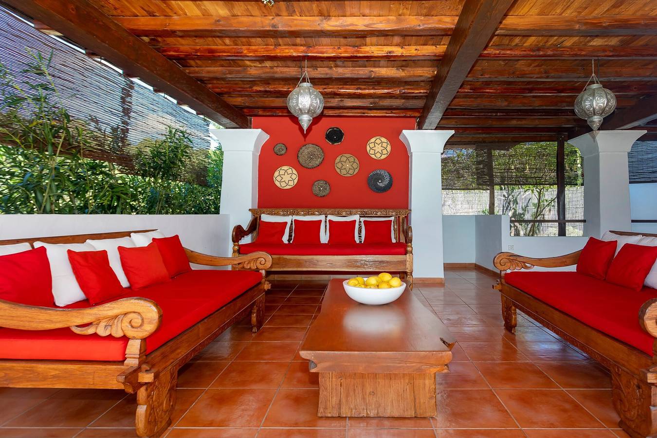 Villa 'Pep Den Sitges' mit Bergblick, Wlan und Klimaanlage in St Llorenc de Balafia, Sant Joan de Labritja