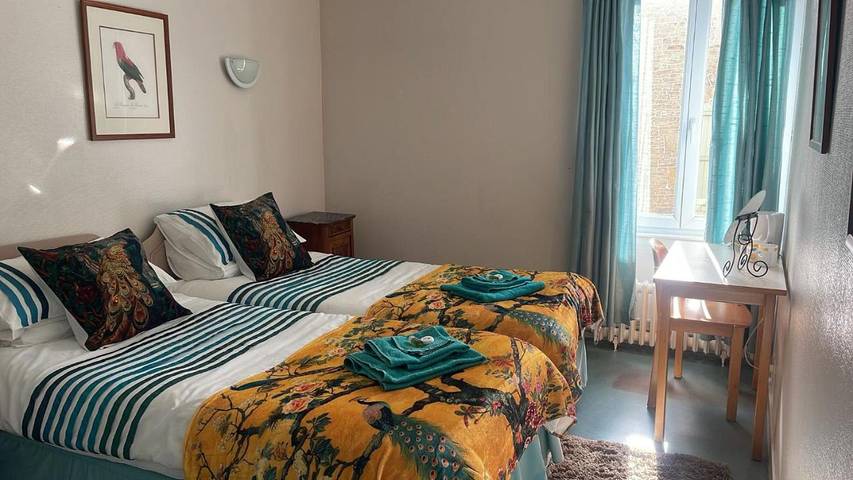 Hôtel pour 2 personnes, avec terrasse, animaux acceptés à Mauprévoir