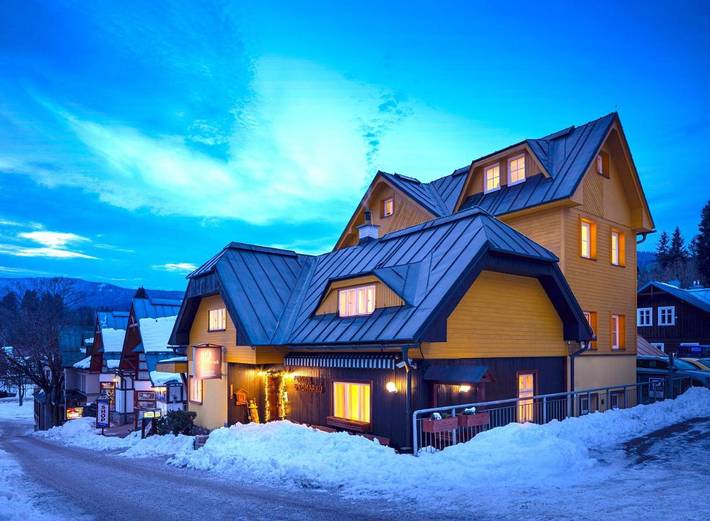 Dom gościnny dla 2 osób, z taras w Szpindlerowy Młyn