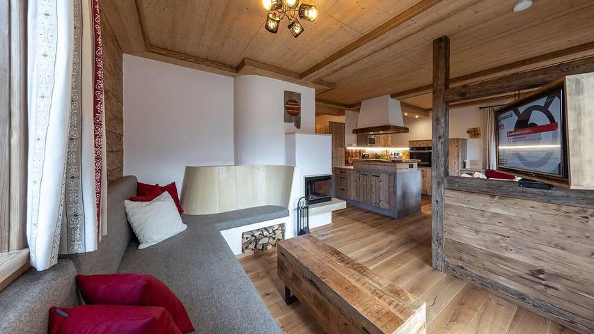 Chalet für 10 Personen, mit Balkon und Sauna sowie Garten in Haus - 3
