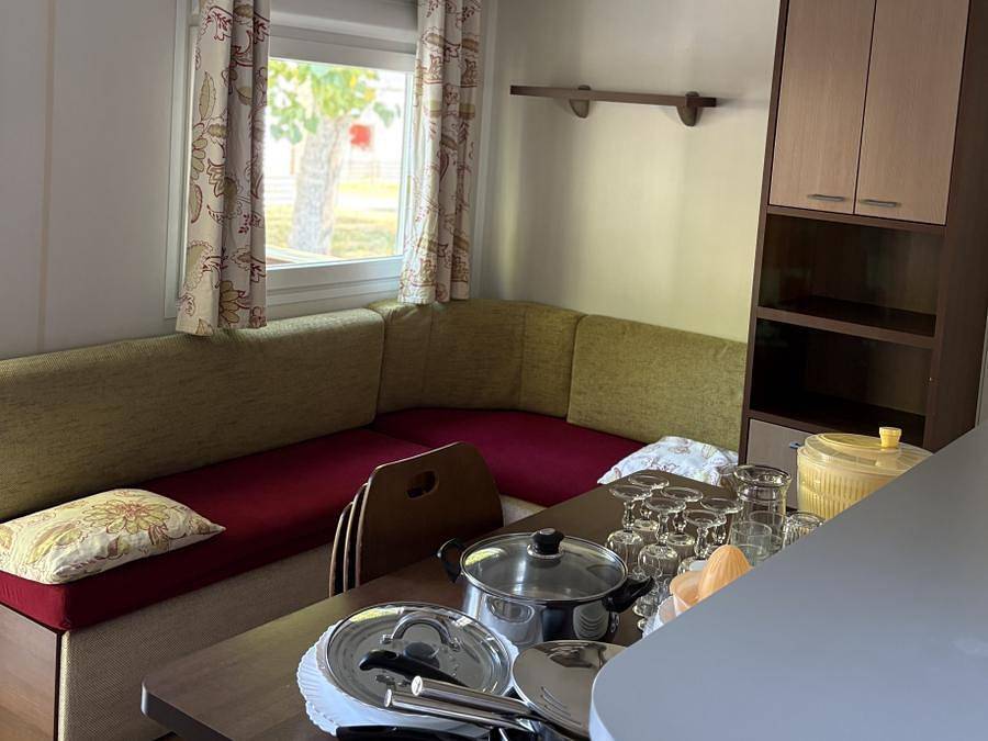 Camping De Saint Aygulf Plage - Mobilhome 5 personas - 3 habitaciones - Clim - Tv in Saint-Aygulf, Frejus