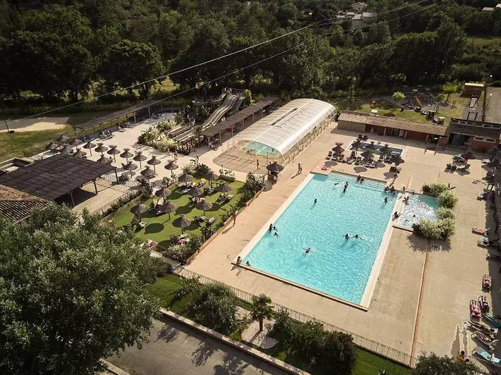 Mobil home pour 6 personnes, avec terrasse et piscine, animaux acceptés à Gréoux-les-Bains - 2