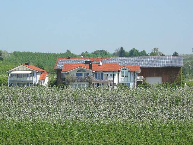 Ganze Ferienwohnung, Obst- und Ferienhof Thierheimer - Ferienwohnung Panoramablick 43 qm 1 Schlafzimmer max. 2 Personen in Bodolz, Bayerisch Schwaben