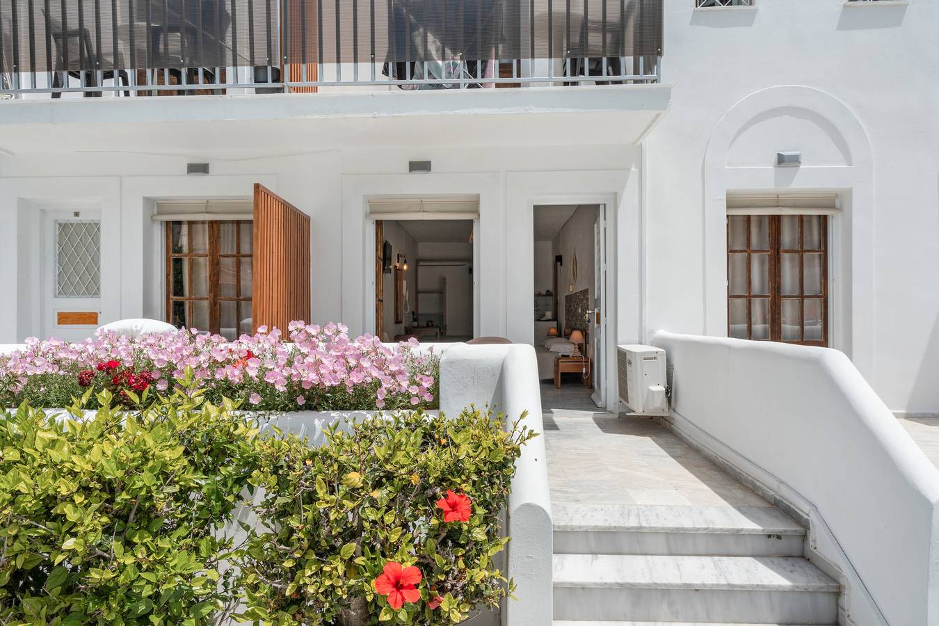 Ganze Wohnung, Ferienwohnung 'Doppelzimmer Nr. 4' mit Bergblick, Wi-Fi und Klimaanlage in Kalymnos
