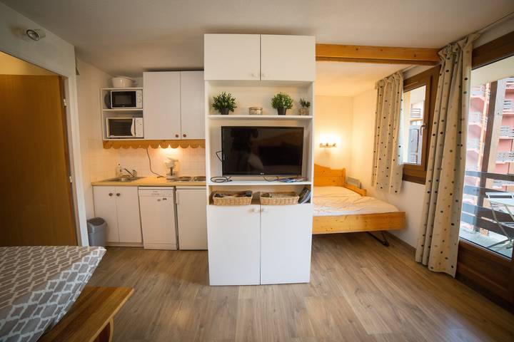 Appartement entier, Appartement 'Appartemment 6 Couchages Risoul' avec vue sur les montagnes et balcon in Station de Risoul, Risoul