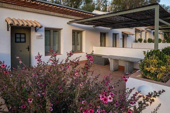 Casa de vacaciones para 5 personas, con balcón y jardín en Sanlúcar de Guadiana