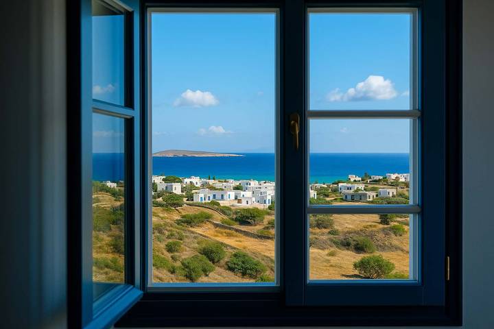 Location de vacances pour 4 personnes, avec jardin dans Drios