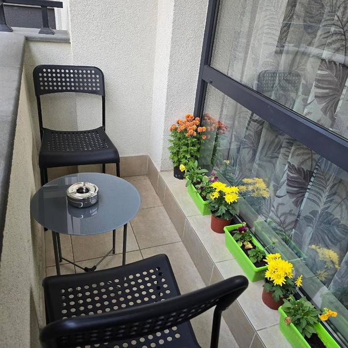Ferienwohnung für 3 Personen, mit Ausblick und Terrasse in Varna - 2