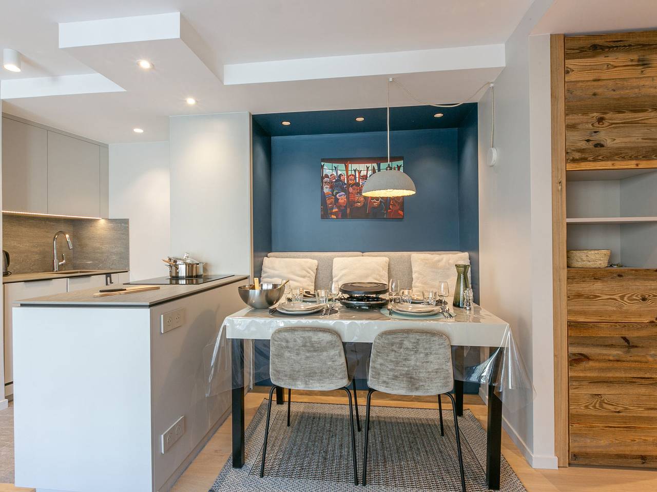 Appartement entier, Appartement de standing avec garage, wifi et terrasse au pied des pistes à Val-d'Isère in Val-d'Isère, Parc National de la Vanoise