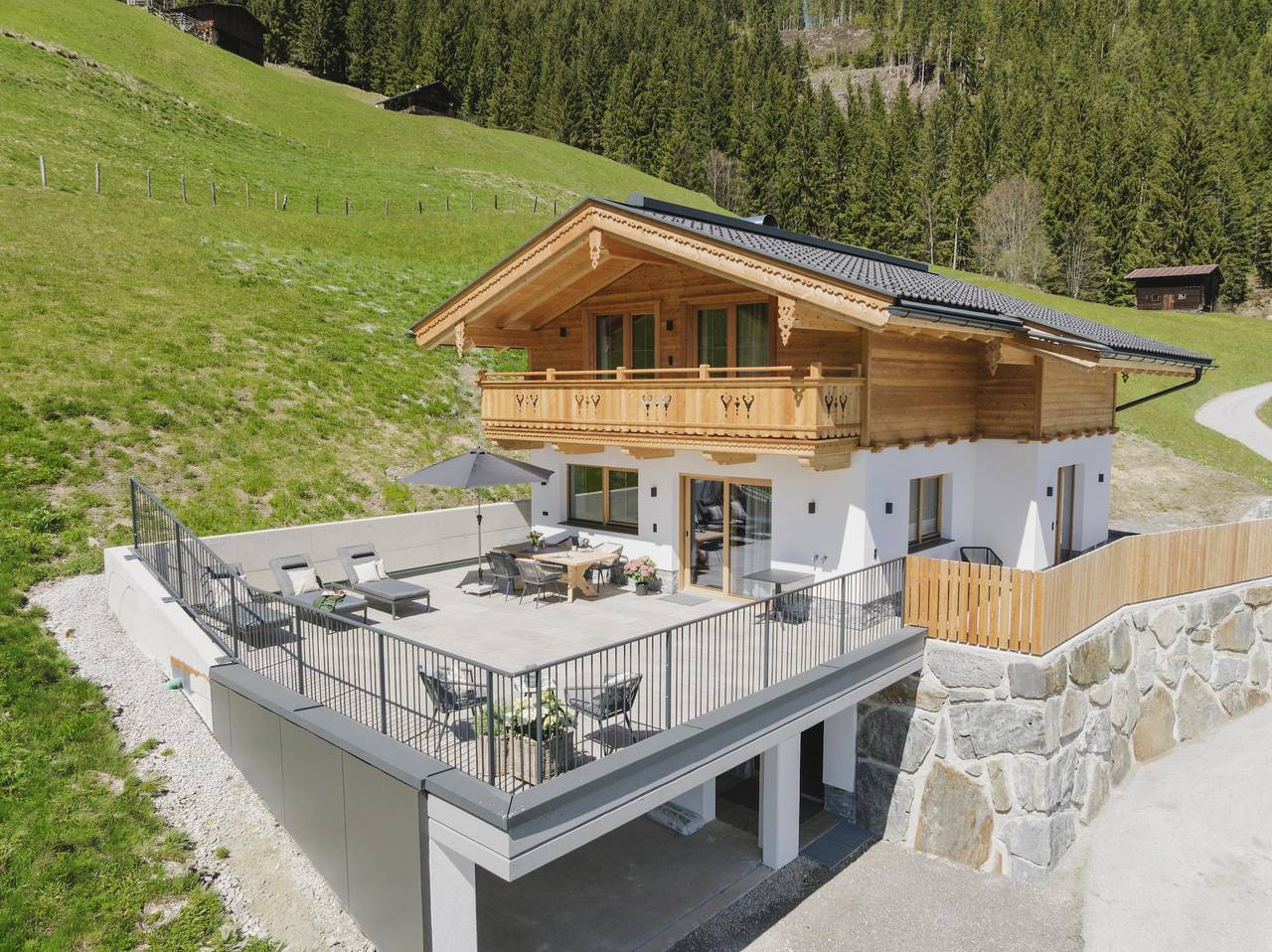 Moidi's Chalet Spieljoch in Tuxer Alpen, Fügen