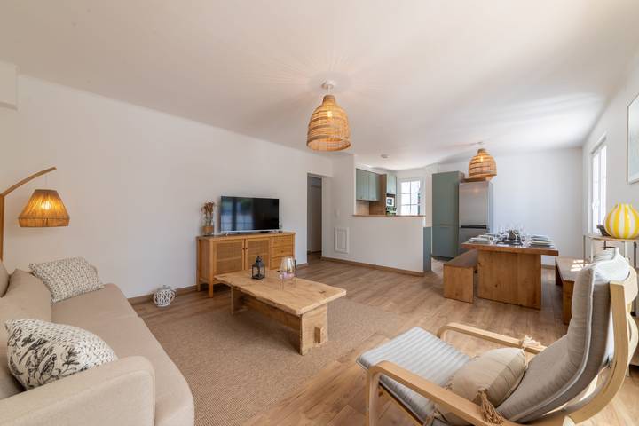 Location de vacances pour 6 personnes, avec terrasse et jardin dans Plage des Huttes - 3