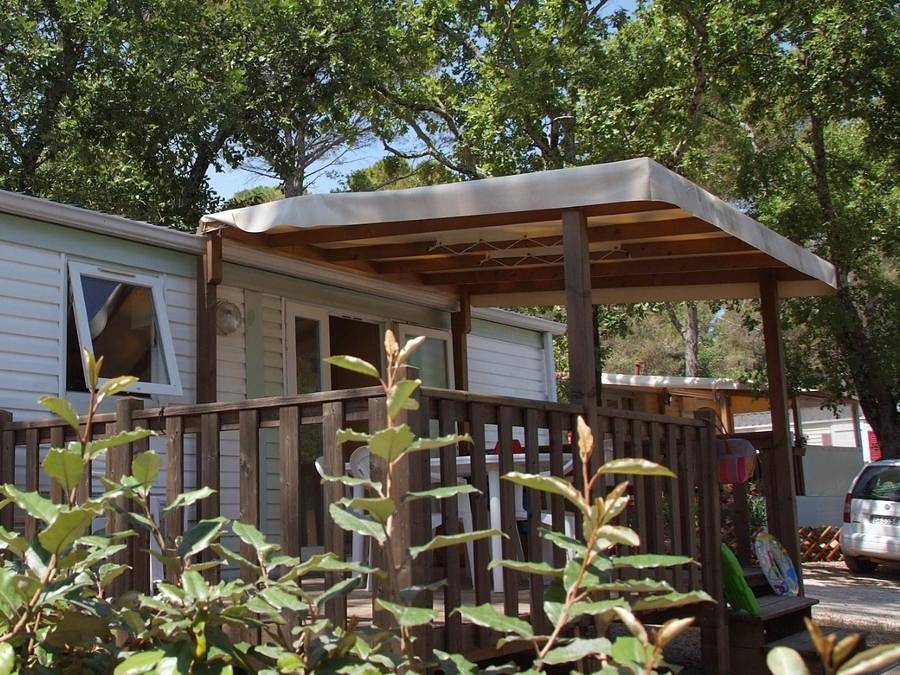 Camping Tikayan Saint Clair - Mobilheim 4 personen - Idaho Eco. in Moustiers-Sainte-Marie, Regionaler Naturpark Verdon