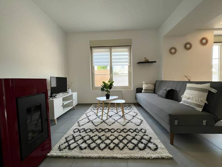 Maison de vacances pour 6 personnes, avec jardin et terrasse