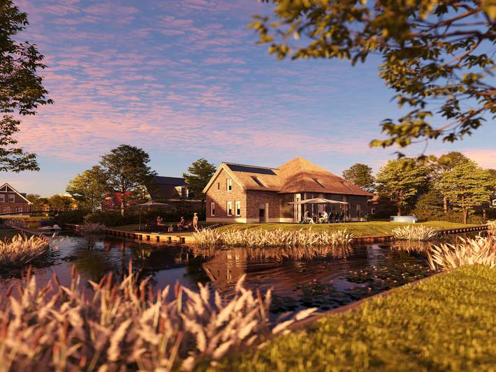 Vakantiehuis voor 14 personen, met tuin en terras, met huisdier in IJsselmeer