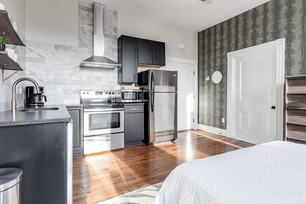 Ganze Wohnung, Atemberaubendes modernes Studio wird Ihnen den Atem rauben in Richmond, Virginia