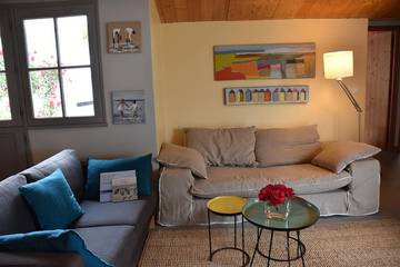 Location de vacances pour 6 personnes, avec jardin et terrasse à Loix