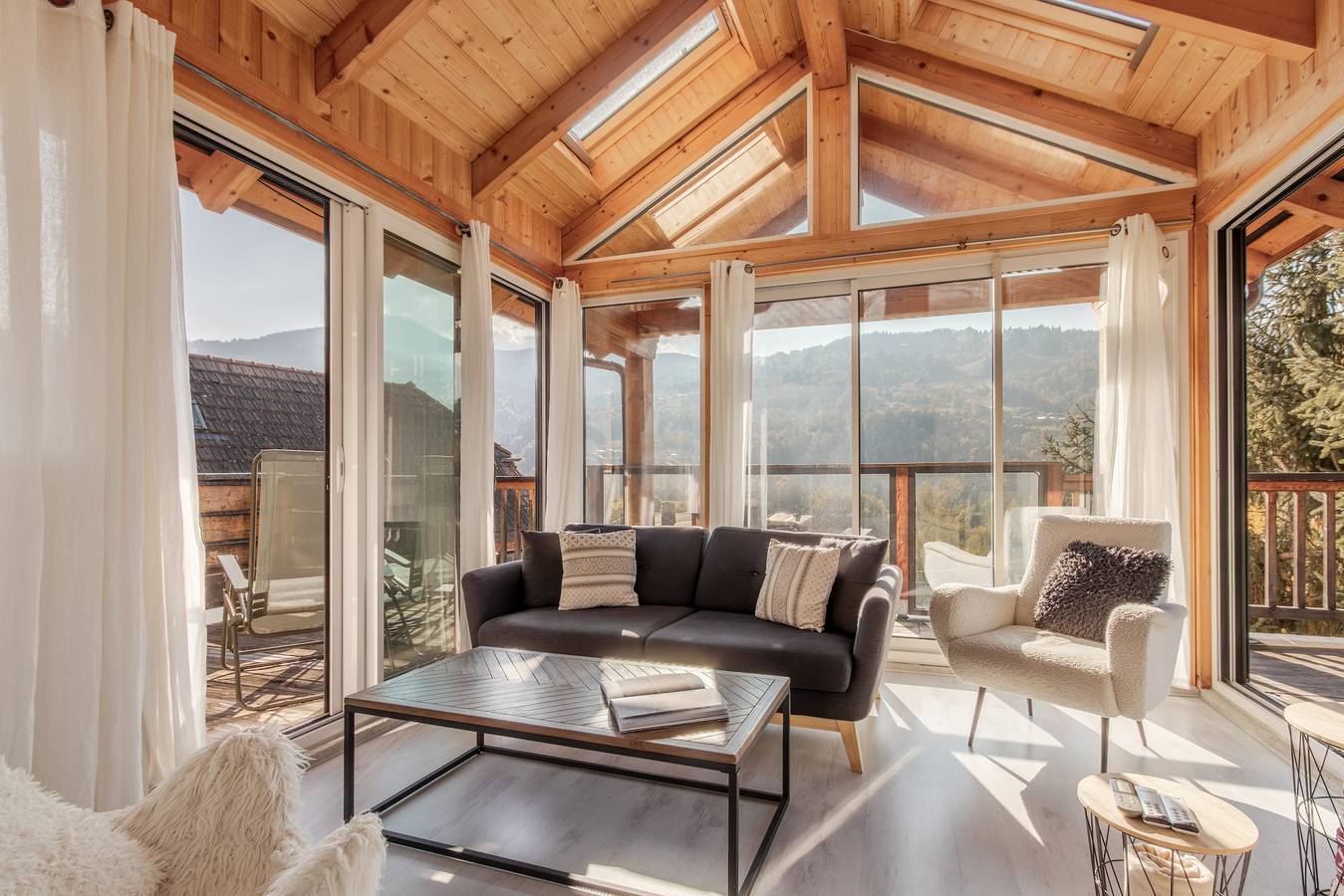 Geheel appartement, Au coin du feu - Vue chaine Mont Blanc in Saint-Gervais-les-Bains, Pays du Mont-Blanc