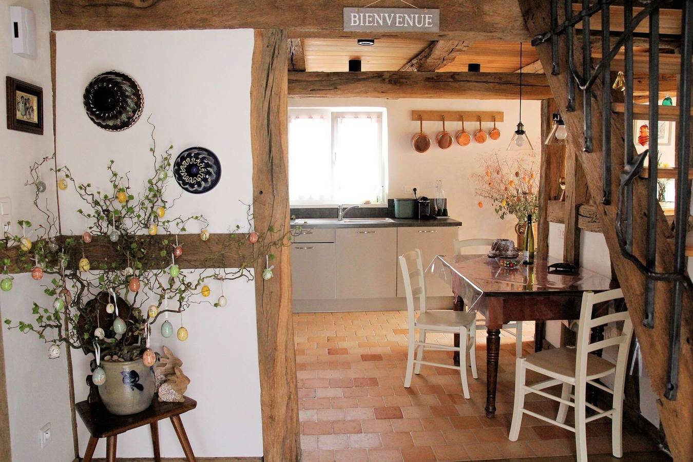 Gîte de Anny y Jean-Yves a 45 min de Estrasburgo, 6 pers., tranquilo, jardín, parking in Forstheim, Región de Wissembourg