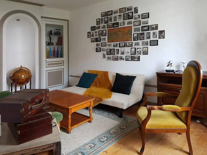 Maison de vacances pour 6 personnes, avec Terrasse ainsi que Jardin et Vue