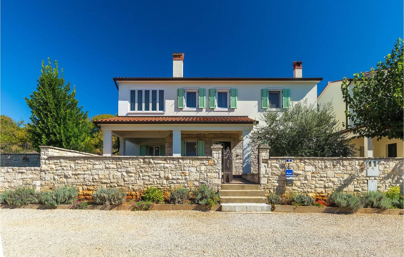 Casa de vacaciones para 8 personas in Trgetari, Costa Este de Istria