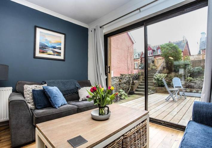 Holiday apartment for 5 people, with Terrace and Garden in North Berwick