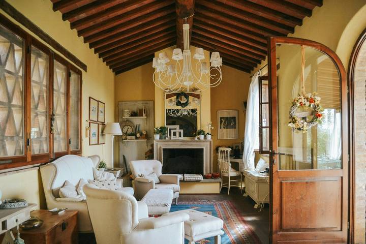 Cottage im Shabby-Chic-Stil mit Pool im Chianti in Castellina in Chianti, Chianti