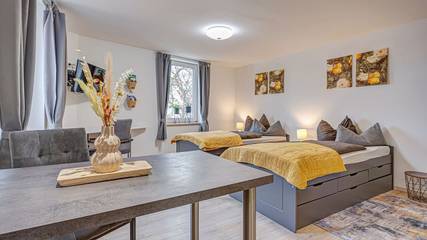 Ferienhaus für 2 Personen, mit Balkon/Terrasse in Mühlhausen