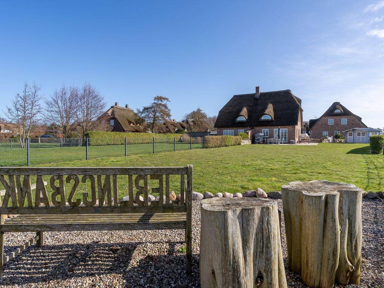 Reetdachhaus Ahoi in Tating, Eiderstedt