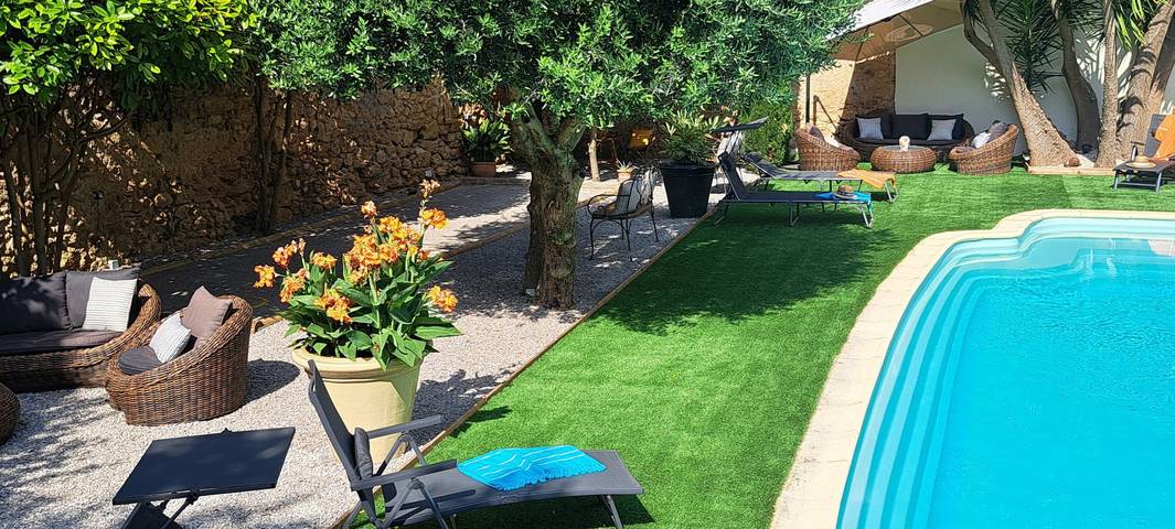 Location de vacances pour 5 personnes, avec piscine et jardin à Puisserguier - 3