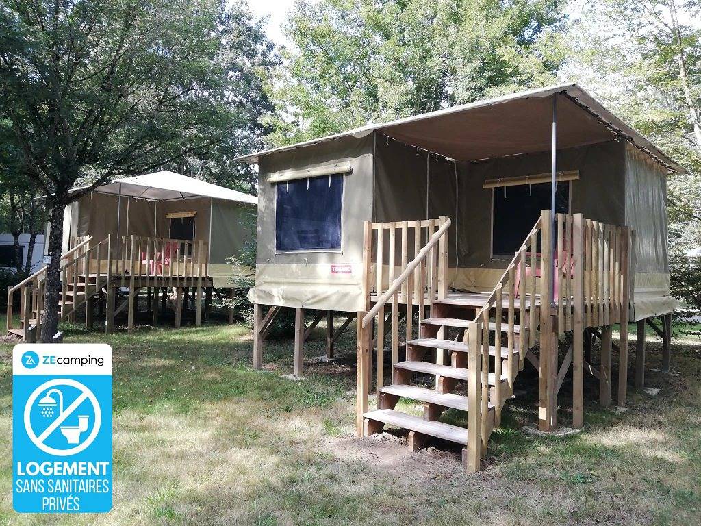 Tente pour 3 Personnes dans Savigny-en-Véron, Région de Chinon