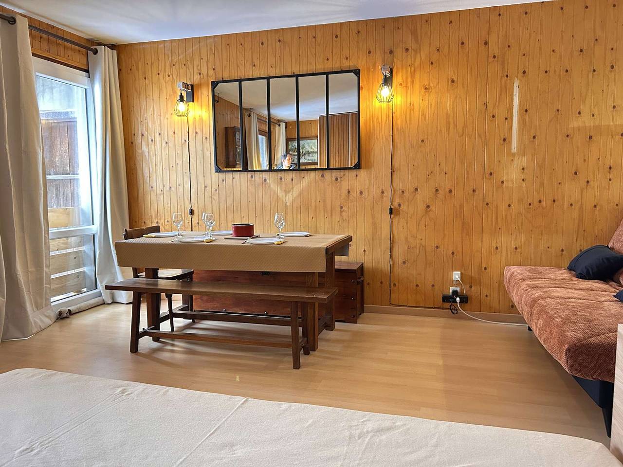 Appartement entier, Studio avec coin montagne pour 5 pers. à Risoul 1850, accès direct aux pistes in Station de Risoul, Risoul