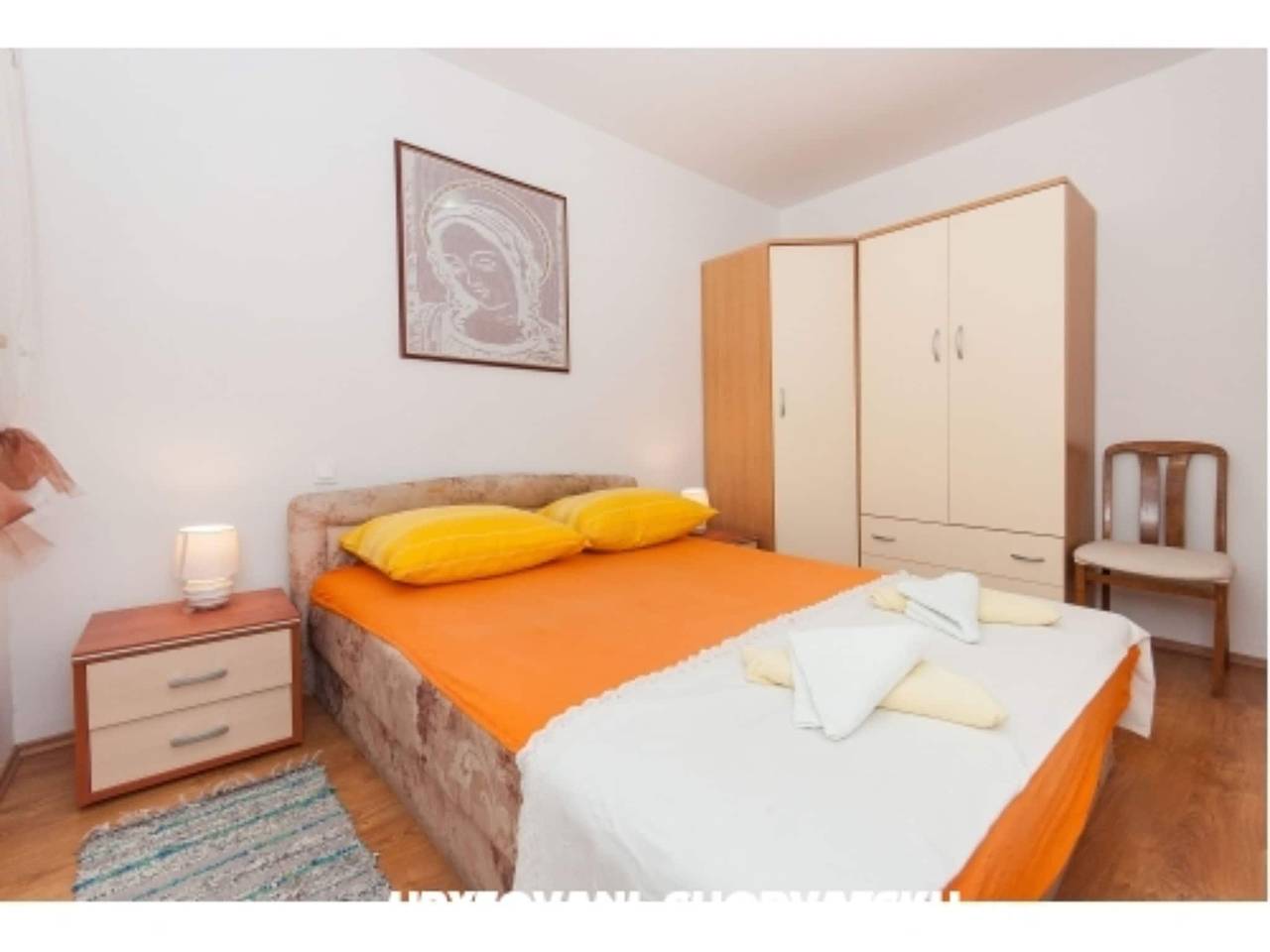 Ganze Wohnung, Apartment Three Bedroom nmb 1 in Plaža Lara, Omiš (Kroatische Adria)